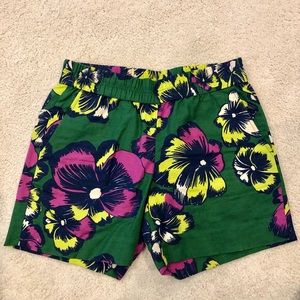 J.Crew Factory Elastic waist linen shorts